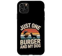 Custodia per iPhone 11 Pro Max Solo un altro amante del barbecue per hamburger e il mio cane