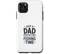 Custodia per iPhone 11 Pro Max Solo un papà proteggere il suo tempo di pesca Padre Angler