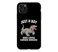 Custodia per iPhone 11 Pro Max Solo un ragazzo che ama i draghi di Komodo