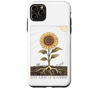 Custodia per iPhone 11 Pro Max Solo Un Raggio Di Sole Girasole Giallo Estate Sunshine