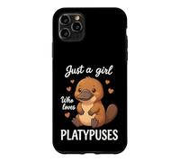 Custodia per iPhone 11 Pro Max Solo una ragazza che ama gli ornitorinchi