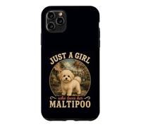 Custodia per iPhone 11 Pro Max Solo Una Ragazza Che Ama Il Suo Cane Maltipoo Mamma Doodle