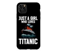 Custodia per iPhone 11 Pro Max Solo una ragazza che ama la storia delle navi Titanic RMS Titanic