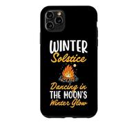 Custodia per iPhone 11 Pro Max Solstizio d'inverno che balla nel bagliore invernale della luna