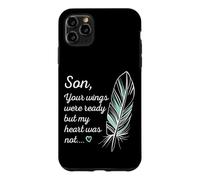 Custodia per iPhone 11 Pro Max Son Wings Were Ready By My Heart Not Memorial