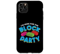 Custodia per iPhone 11 Pro Max Sono qui per The Block Party Building Block Master Builder