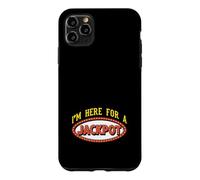 Custodia per iPhone 11 Pro Max Sono qui per un vincitore del gioco d'azzardo di Las Vegas di Jackpot Casino