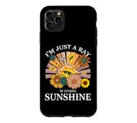 Custodia per iPhone 11 Pro Max Sono solo un fottuto raggio di sole, fiore floreale divertente