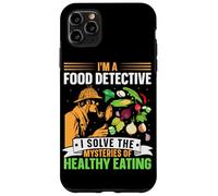 Custodia per iPhone 11 Pro Max Sono un detective alimentare, risolvo i misteri di un'alimentazione sana