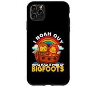 Custodia per iPhone 11 Pro Max Sono un ragazzo di Noah che aveva un paio di bigfoot, l'Arca di Noè, la fede nello Yeti?