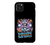Custodia per iPhone 11 Pro Max Sopravvivere a snack e missioni secondarie Gamer