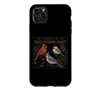 Custodia per iPhone 11 Pro Max Sostenitore del sostegno dei visitatori alati nel cortile