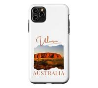 Custodia per iPhone 11 Pro Max Souvenir dell'Australia centrale Territorio del Nord NT Ayers Rock