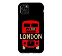 Custodia per iPhone 11 Pro Max Souvenir di Londra - Autista di autobus a due piani di Londra
