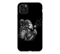 Custodia per iPhone 11 Pro Max Souvenir tradizionale giapponese del dente di leone samurai giapponese
