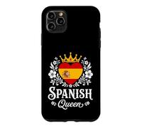Custodia per iPhone 11 Pro Max Spanish Queen Spain Flag Proud Spanish Woman