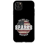 Custodia per iPhone 11 Pro Max Sparks Nevada, Vintage bandiera americana