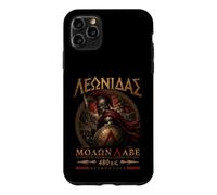 Custodia per iPhone 11 Pro Max Spartani Leonida re di Sparta | Antica Grecia Spartan Elmo