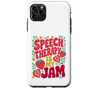 Custodia per iPhone 11 Pro Max Speech Therapy is My Jam Boho Floral | SLP Speech Therapist