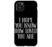 Custodia per iPhone 11 Pro Max Spero che tu sappia quanto sei amato sei cristiano Inspirational