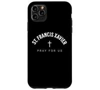 Custodia per iPhone 11 Pro Max St. Francis Xavier Catholic Patron Christian Saint