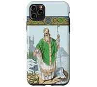 Custodia per iPhone 11 Pro Max St Patrick Catholic Saint Patricks Day Snakes Irlanda
