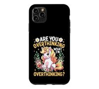 Custodia per iPhone 11 Pro Max Stai pensando troppo a quello che sto pensando io? Funny Unicorn