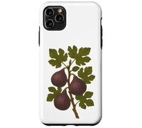 Custodia per iPhone 11 Pro Max Stampa artistica vintage con fico botanico natura frutta