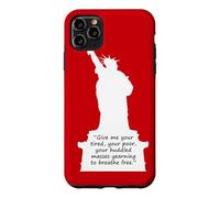 Custodia per iPhone 11 Pro Max Statua della Libertà Nuovo Colosso Poesia