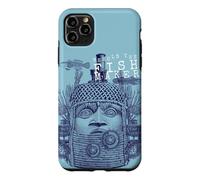 Custodia per iPhone 11 Pro Max Steampunk Aesthetic Macabra Encyclopedia Maya Statue