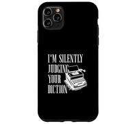 Custodia per iPhone 11 Pro Max Sto giudicando silenziosamente la tua dizione Stenografia Reporter del tribunale
