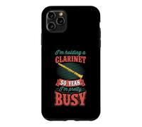 Custodia per iPhone 11 Pro Max Sto tenendo un clarinetto, quindi sì, sono piuttosto occupato