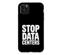 Custodia per iPhone 11 Pro Max Stop Data Center Salva il nostro pianeta Ecologico