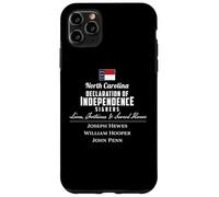Custodia per iPhone 11 Pro Max Storia degli Stati Uniti della Carolina del Nor