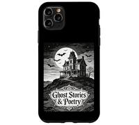 Custodia per iPhone 11 Pro Max Storie di fantasmi e poesia casa infestata pipistrelli Poeta gotico