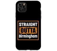 Custodia per iPhone 11 Pro Max Straight Outta Birmingham, Alabama, USA, stile retrò invecchiato