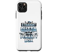Custodia per iPhone 11 Pro Max Straight Outta The Penalty Box - Umorismo del giocatore di hockey