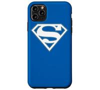 Custodia per iPhone 11 Pro Max Superman Blue & White Shield