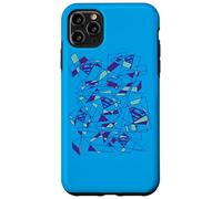 Custodia per iPhone 11 Pro Max Superman Geo Scribbles