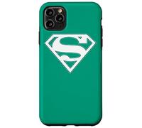Custodia per iPhone 11 Pro Max Superman Green & White Shield
