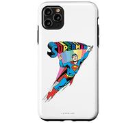 Custodia per iPhone 11 Pro Max Superman Pride Rainbow