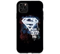 Custodia per iPhone 11 Pro Max Superman Real Heroes Never Die