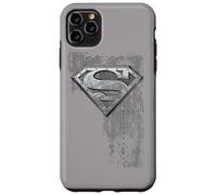Custodia per iPhone 11 Pro Max Superman Riveted Metal