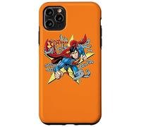 Custodia per iPhone 11 Pro Max Superman Stars and Chains