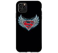 Custodia per iPhone 11 Pro Max Superman Steel Wings Logo