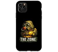 Custodia per iPhone 11 Pro Max Survival Duck Maschera antigas Graphic Post Apocalyptic Gaming
