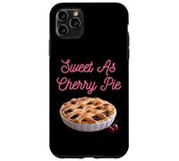 Custodia per iPhone 11 Pro Max Sweet As Cherry Cream Pie Divertente sarcastico ciliegie detti