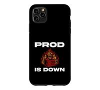 Custodia per iPhone 11 Pro Max SysAdmin Prod Is Down Server On Fire DevOps Tech Humor