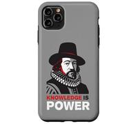 Custodia per iPhone 11 Pro Max T-shirt La Conoscenza è Potere - Arte Filosofica Moderna