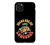 Custodia per iPhone 11 Pro Max Tacos Are My Love Language Cibo messicano Taco Lover Outfit